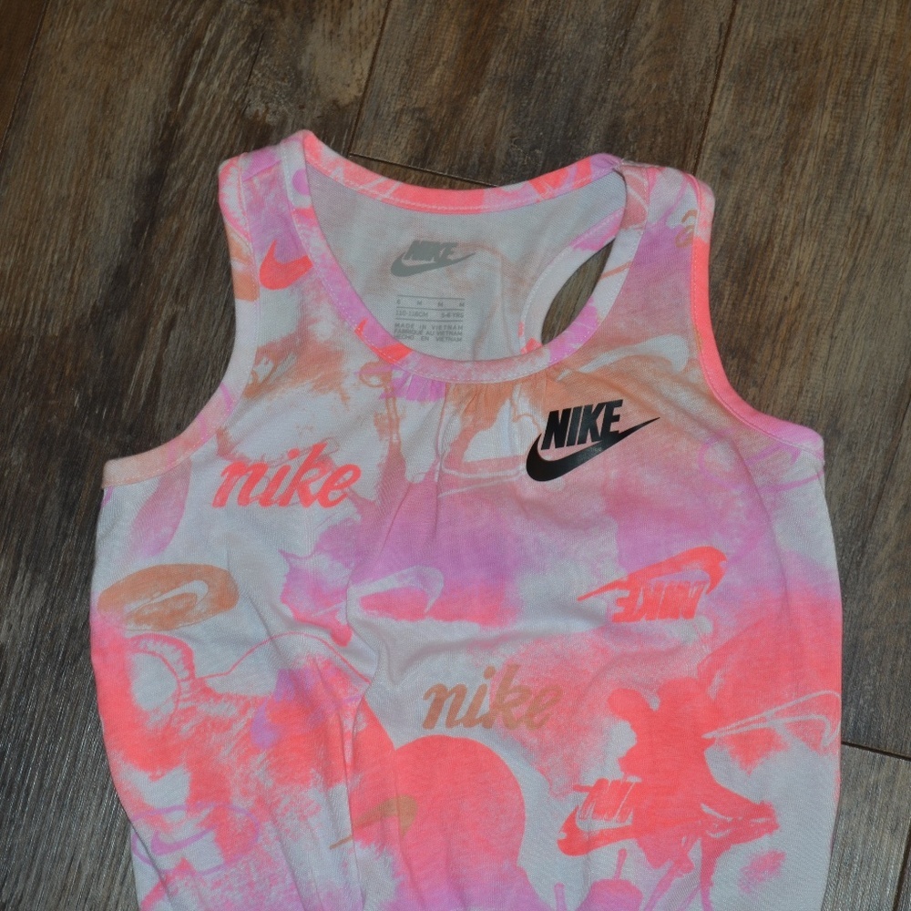 Nike Pink/White Tank Top - Picture 2 of 5